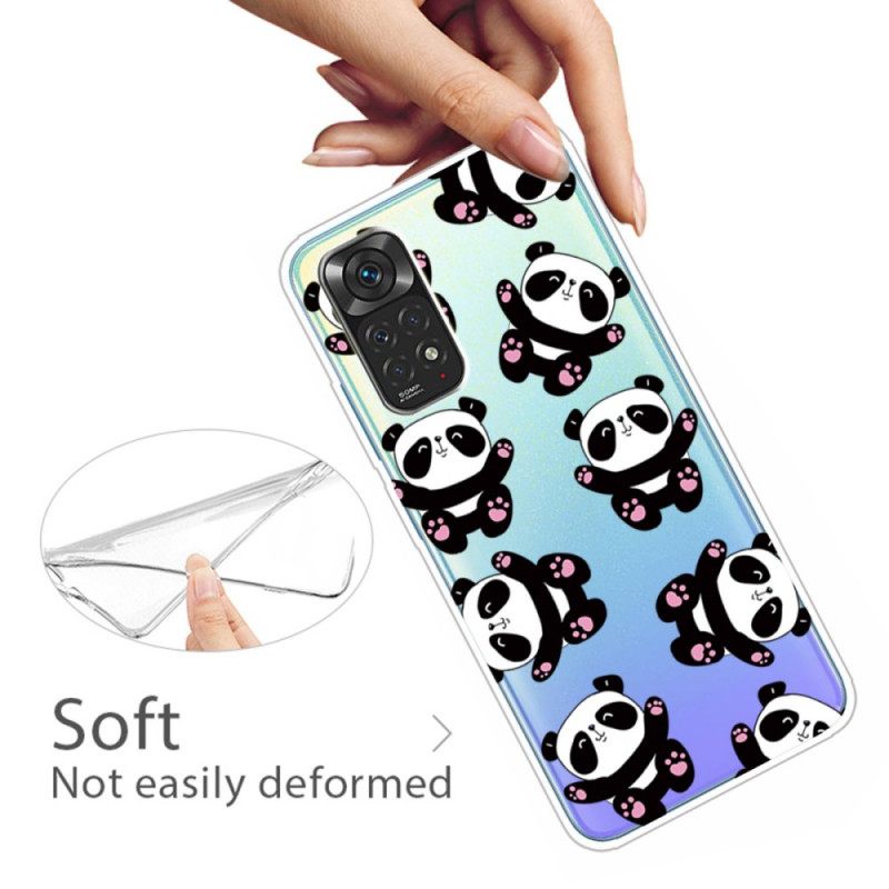 Kuori Xiaomi Redmi Note 11 Pro 4G / 5G Pandas Hauskaa