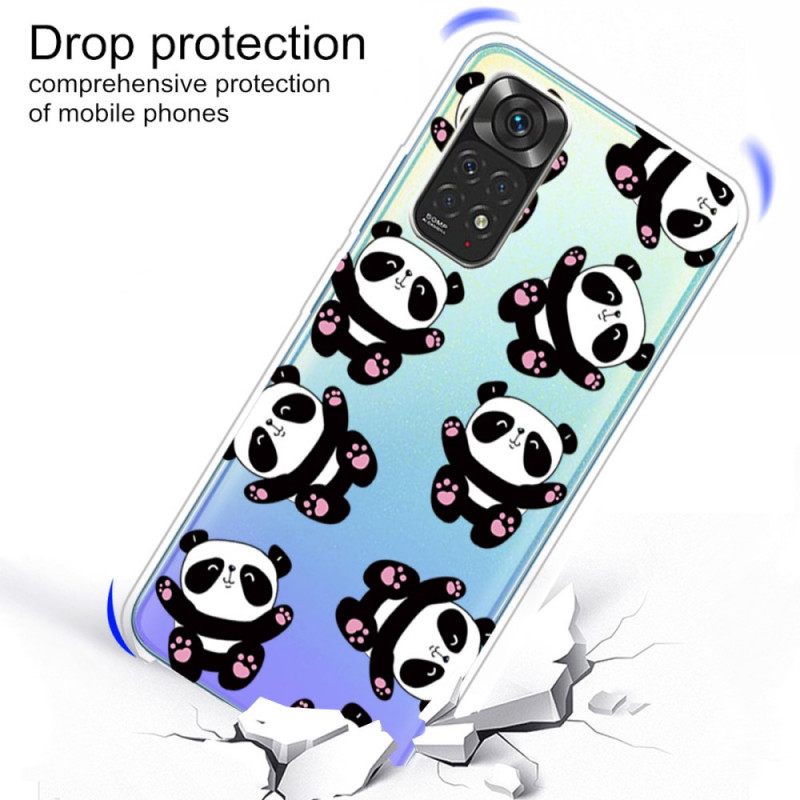 Kuori Xiaomi Redmi Note 11 Pro 4G / 5G Pandas Hauskaa