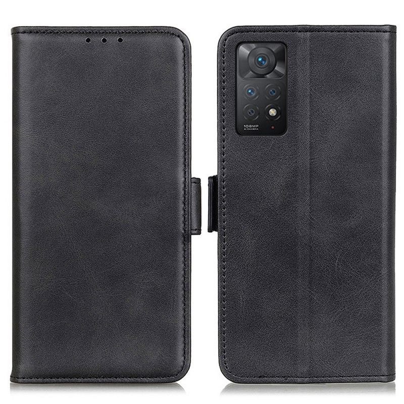 Nahkakotelo Xiaomi Redmi Note 11 Pro 4G / 5G Kotelot Flip Double Flap