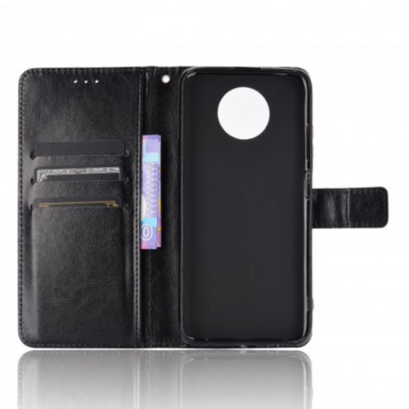 Flip Case Xiaomi Redmi Note 9 5G / 9T 5G Keinonahka Näyttävä
