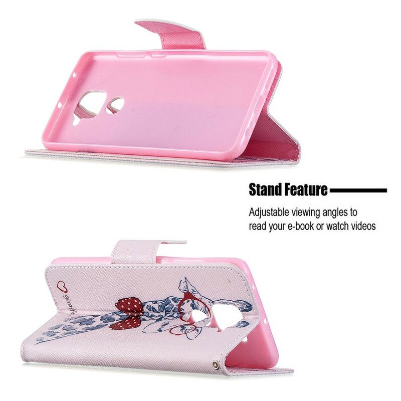 Kotelot Xiaomi Redmi Note 9 Brainy Giraffe