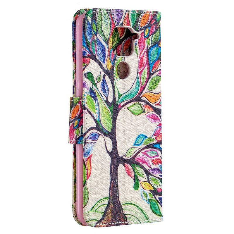 Kotelot Xiaomi Redmi Note 9 Värikäs Puu