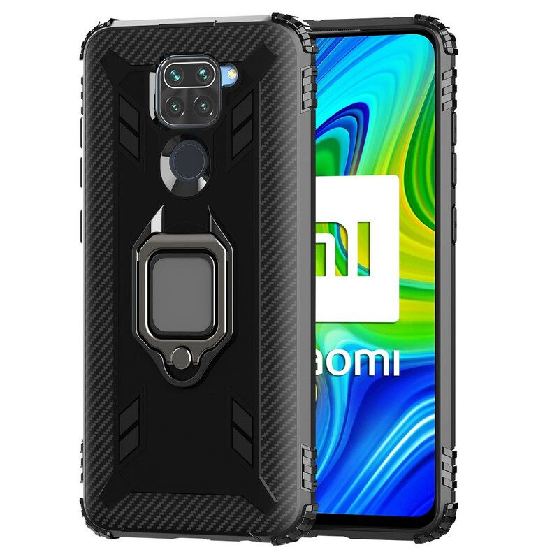 Kuori Xiaomi Redmi Note 9 Rengas Ja Hiilikuitu