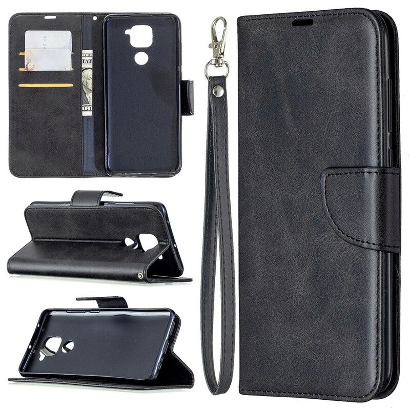 Nahkakotelo Xiaomi Redmi Note 9 Kotelot Flip Smooth Flap Oblique