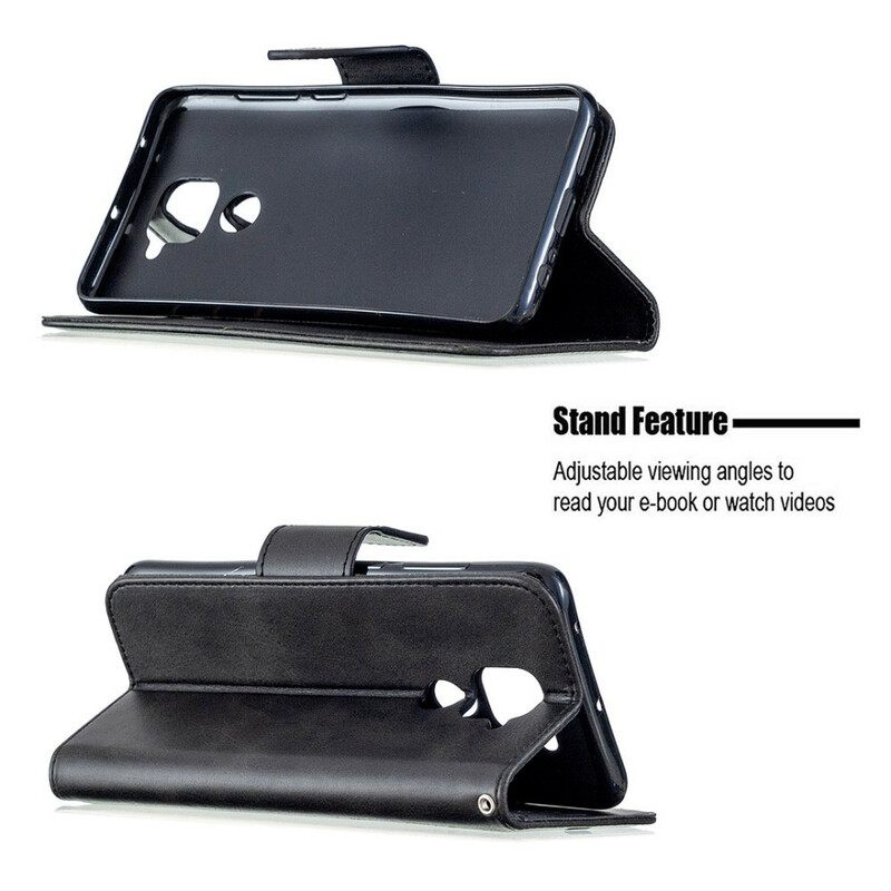 Nahkakotelo Xiaomi Redmi Note 9 Kotelot Flip Smooth Flap Oblique