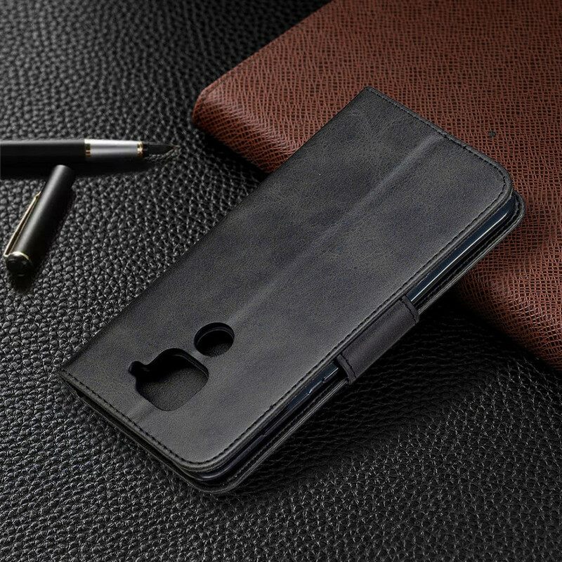 Nahkakotelo Xiaomi Redmi Note 9 Kotelot Flip Smooth Flap Oblique