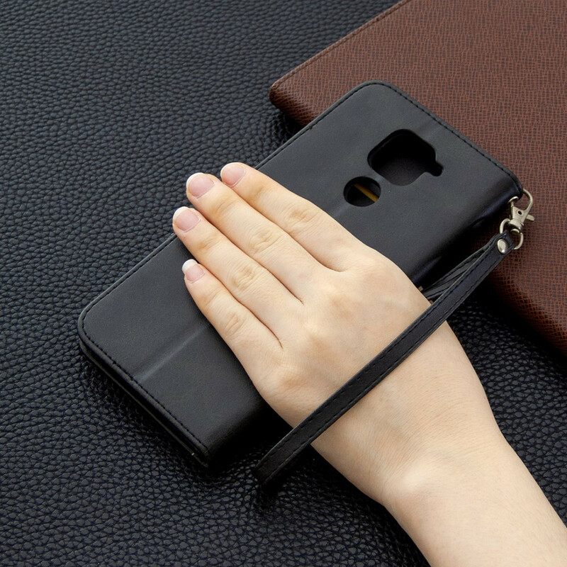 Nahkakotelo Xiaomi Redmi Note 9 Kotelot Flip Smooth Flap Oblique