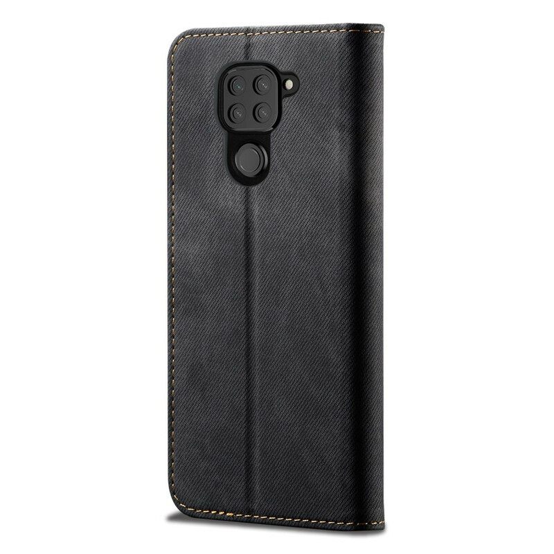 Puhelinkuoret Xiaomi Redmi Note 9 Kotelot Flip Denim Kangas
