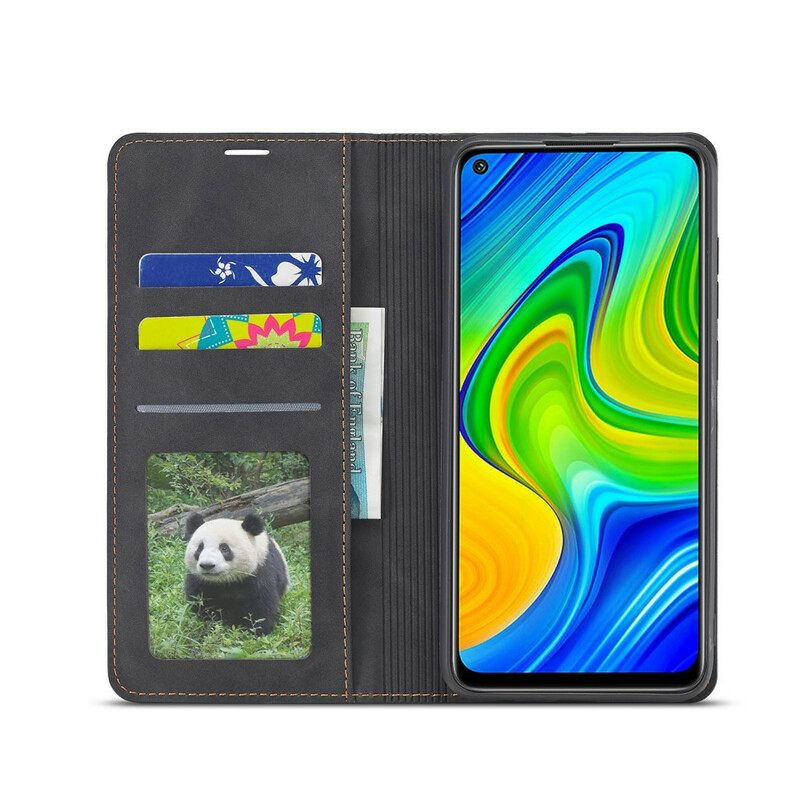 Puhelinkuoret Xiaomi Redmi Note 9 Kotelot Flip Nahkaefekti Forwenw
