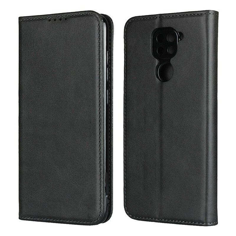 Puhelinkuoret Xiaomi Redmi Note 9 Kotelot Flip Premium Faux Leather Tikkaukset