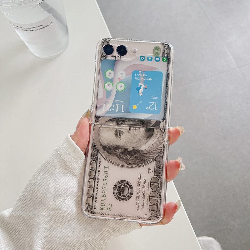 Kuori Samsung Galaxy Z Flip 5 Läpinäkyvä Raharaha