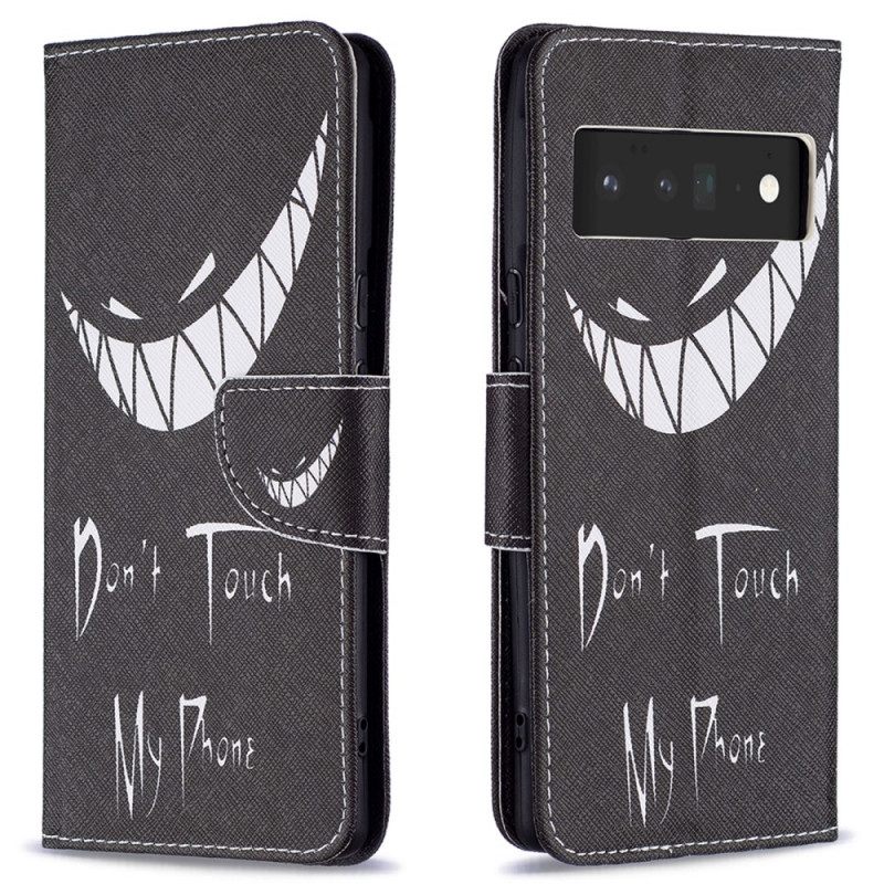Flip Case Google Pixel 6 Pro Devil Puhelin