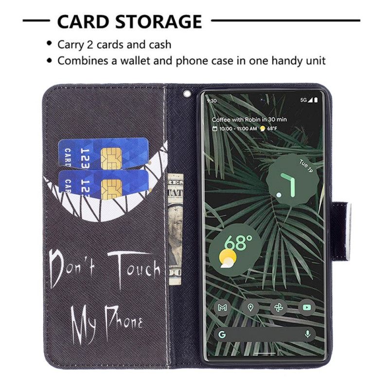 Flip Case Google Pixel 6 Pro Devil Puhelin