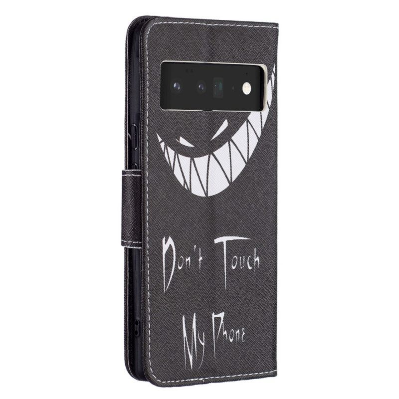 Flip Case Google Pixel 6 Pro Devil Puhelin