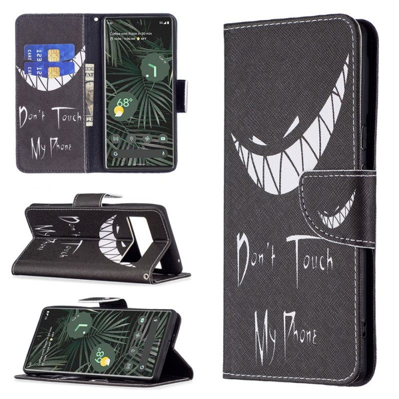Flip Case Google Pixel 6 Pro Devil Puhelin