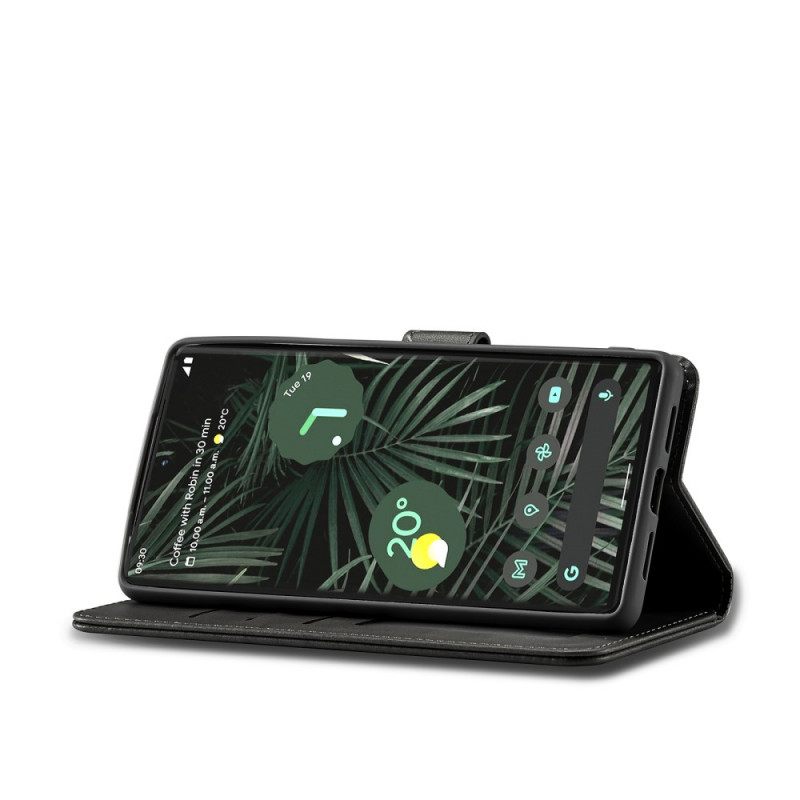 Kotelot Google Pixel 6 Pro Lc.imeeke Nahkaefekti