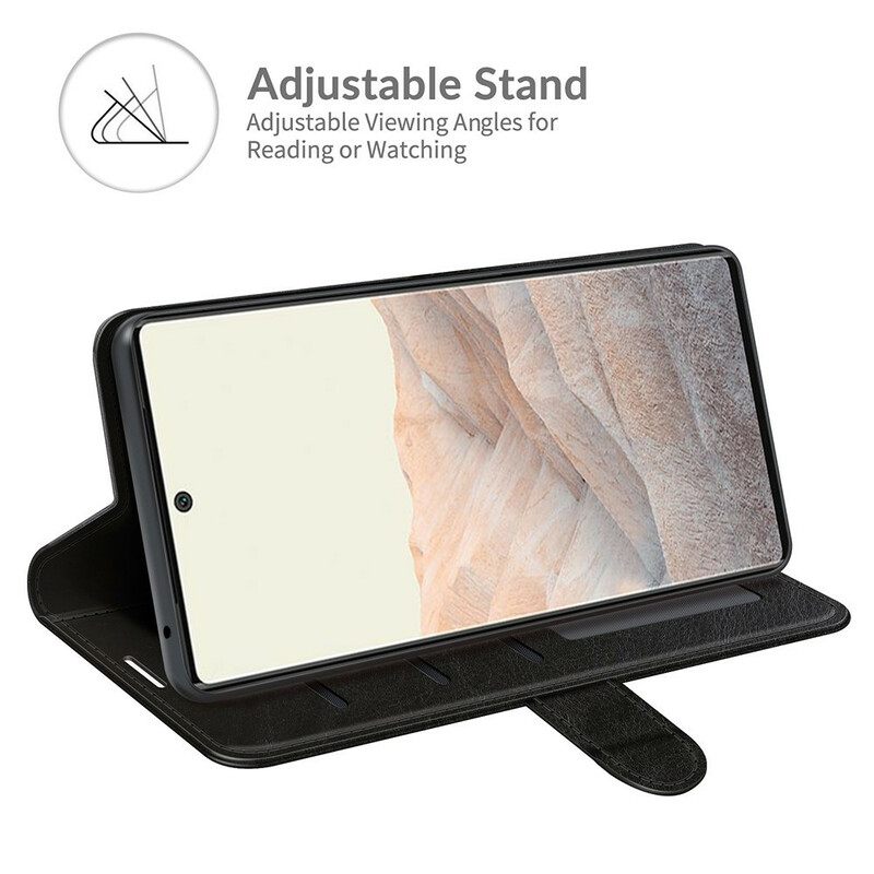 Nahkakotelo Google Pixel 6 Pro Faux Leather Ultra
