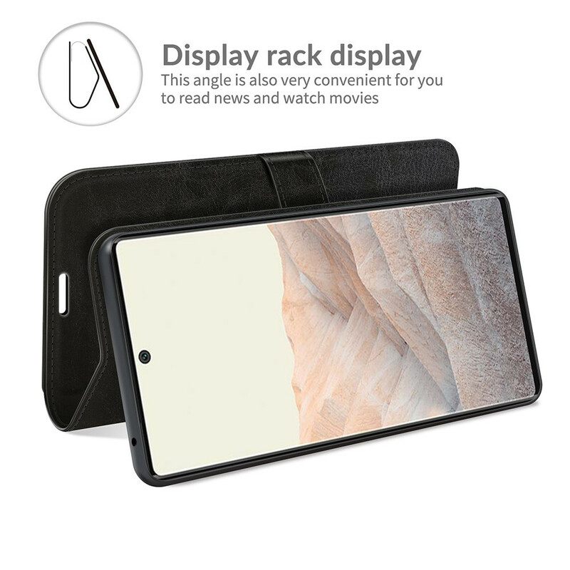 Nahkakotelo Google Pixel 6 Pro Faux Leather Ultra