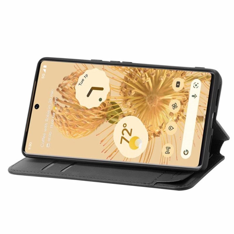 Puhelinkuoret Google Pixel 6 Pro Kotelot Flip Design Rfid Caseneo