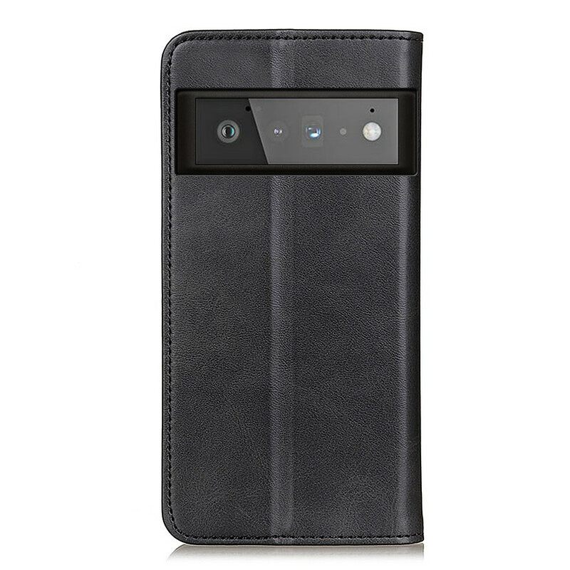 Puhelinkuoret Google Pixel 6 Pro Kotelot Flip Matta Haljattu Nahka