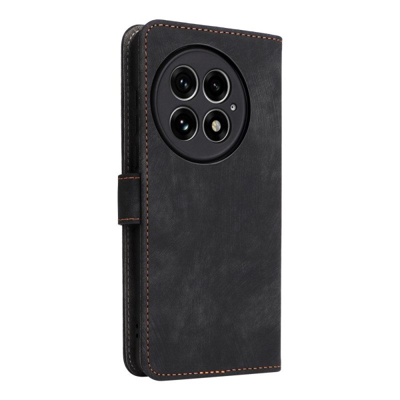 Kotelot Oneplus 13 Mokkanahkaefekti Rfid-suojauksella