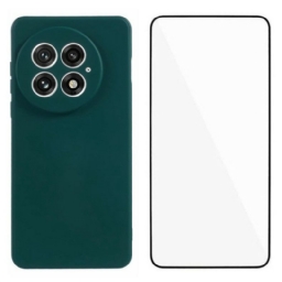 Kuori Oneplus 13 2-in-1 Joustava Silikoninäyttö Karkaistulla Lasilla