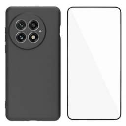 Kuori Oneplus 13 2-in-1 Matta Silikoninäyttö Karkaistulla Lasilla Suojakuori