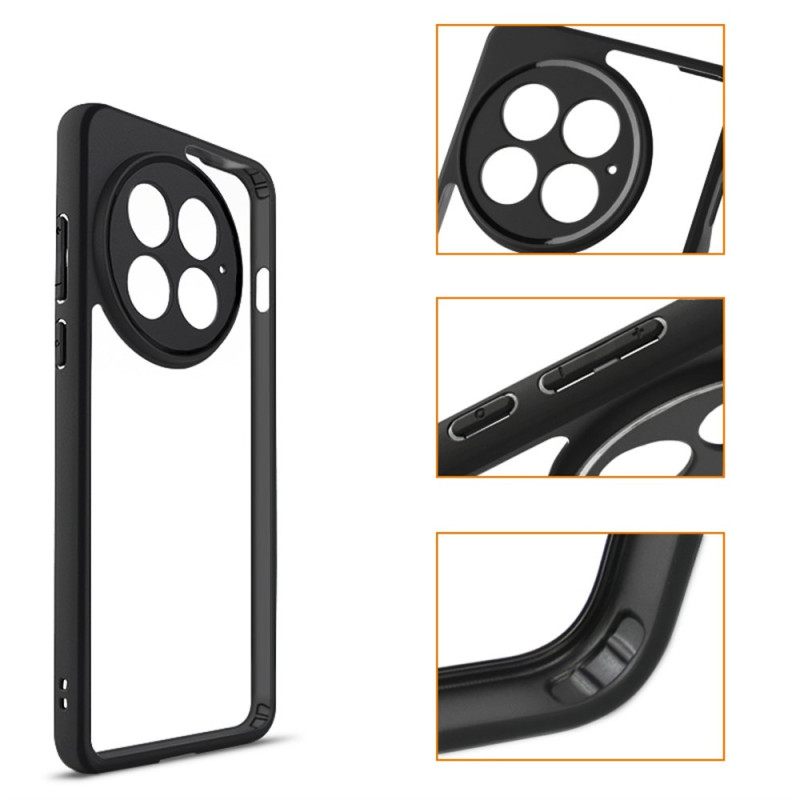 Kuori Oneplus 13 Hybridi Musta Reunus Suojakuori