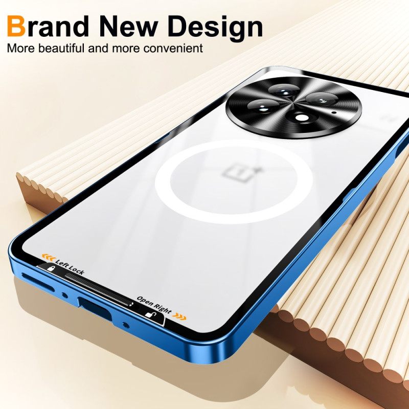 Kuori Oneplus 13 Magsafe-yhteensopiva Metallikehyksen Kanssa Suojakuori