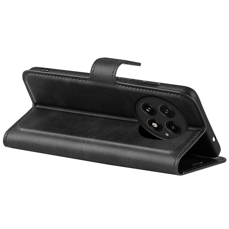 Nahkakotelo Oneplus 13 Nahkatyylinen