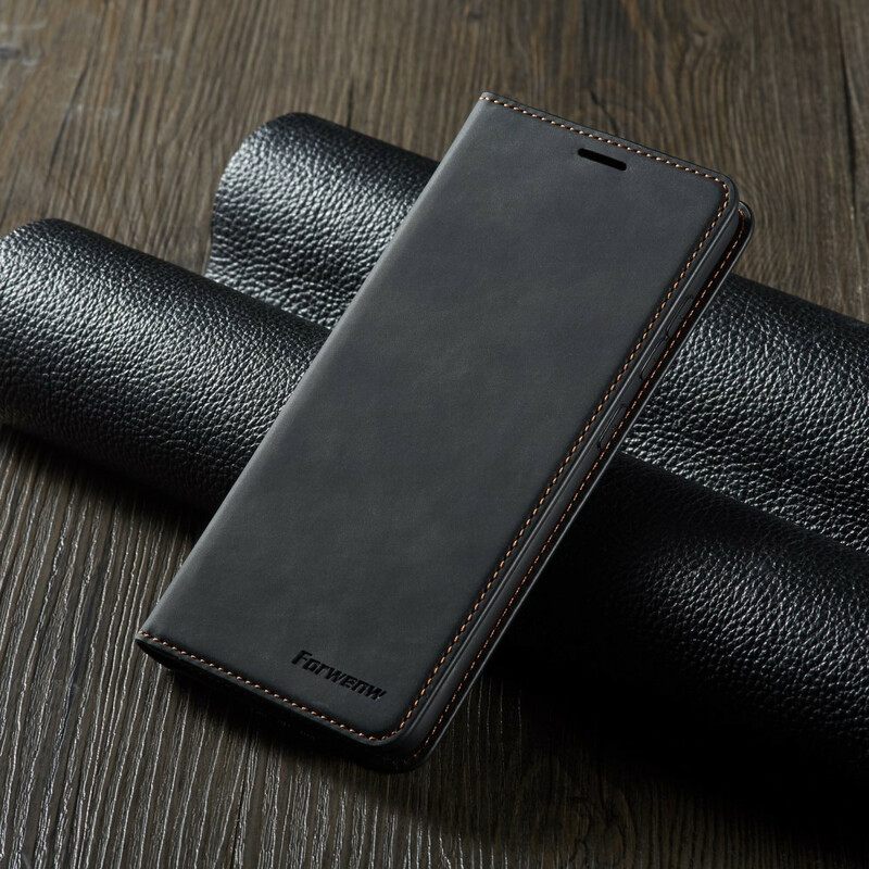 Puhelinkuoret Huawei P40 Kotelot Flip Nahkaefekti Forwenw