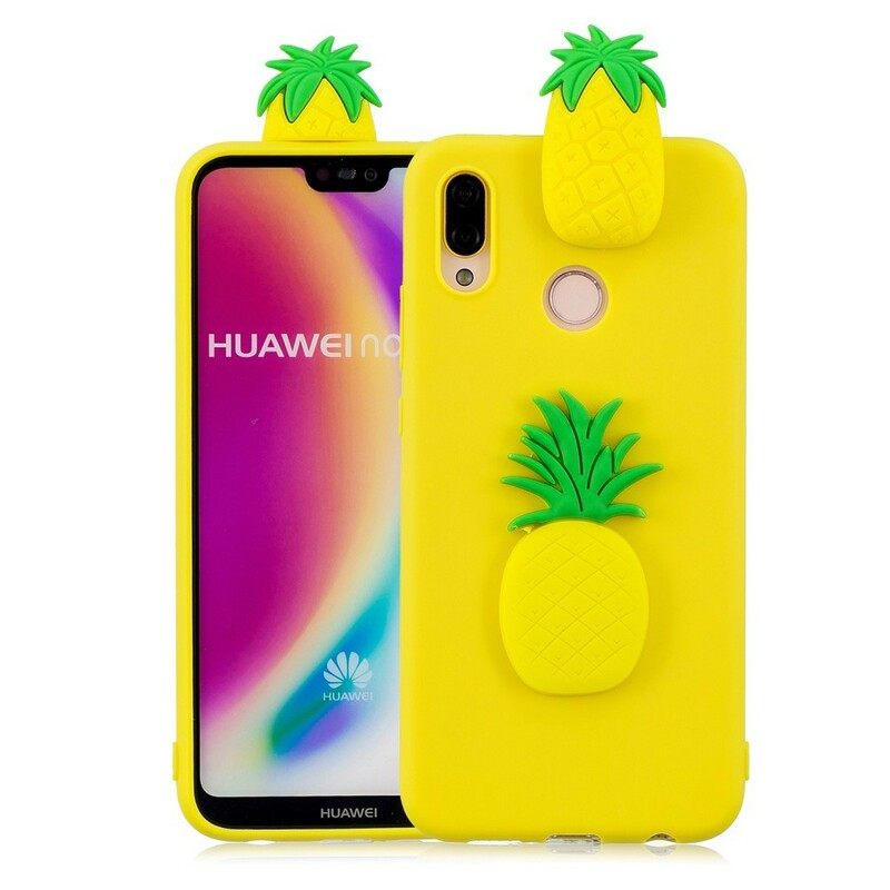 Case Huawei P20 Lite 3d Ananas