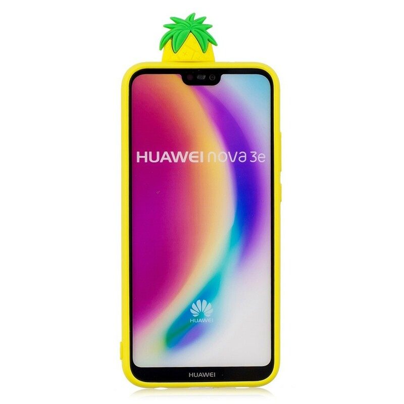 Case Huawei P20 Lite 3d Ananas