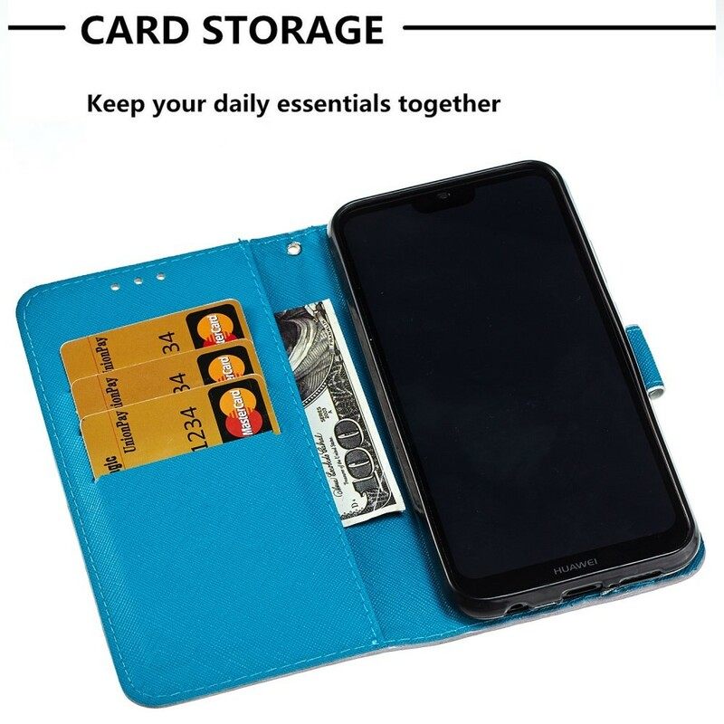 Flip Case Huawei P20 Lite Unelmiesi