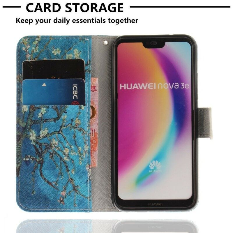 Kotelot Huawei P20 Lite Flower Tree Premium