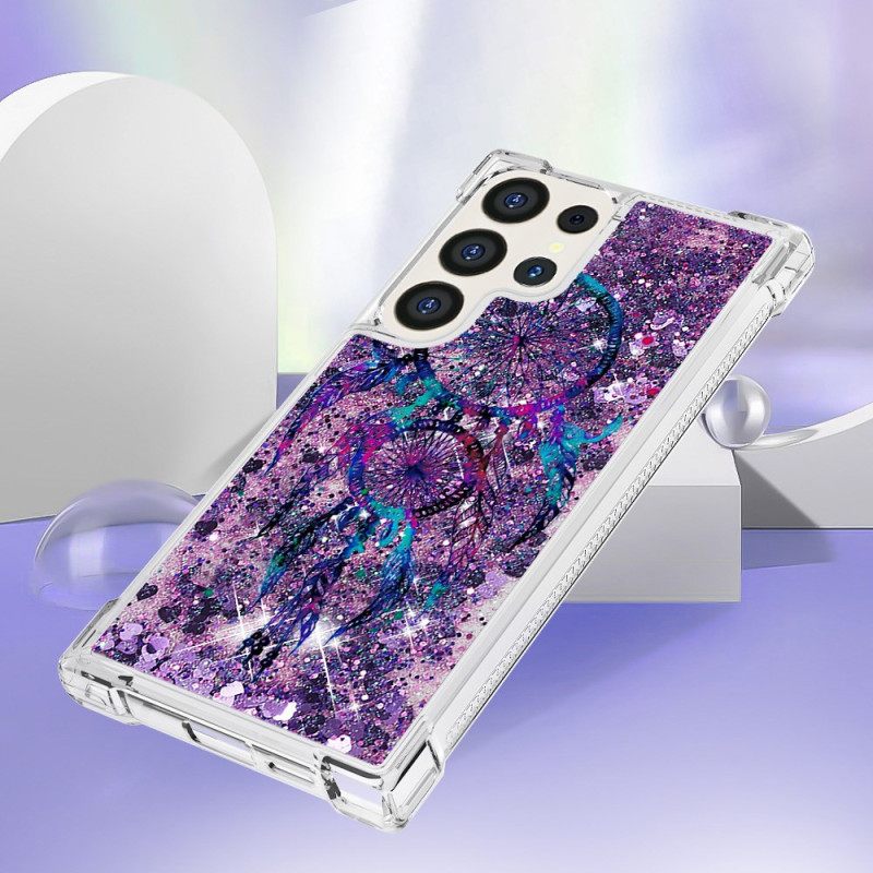 Kuori Samsung Galaxy S24 Ultra 5g Unensieppaajan Paljetteja