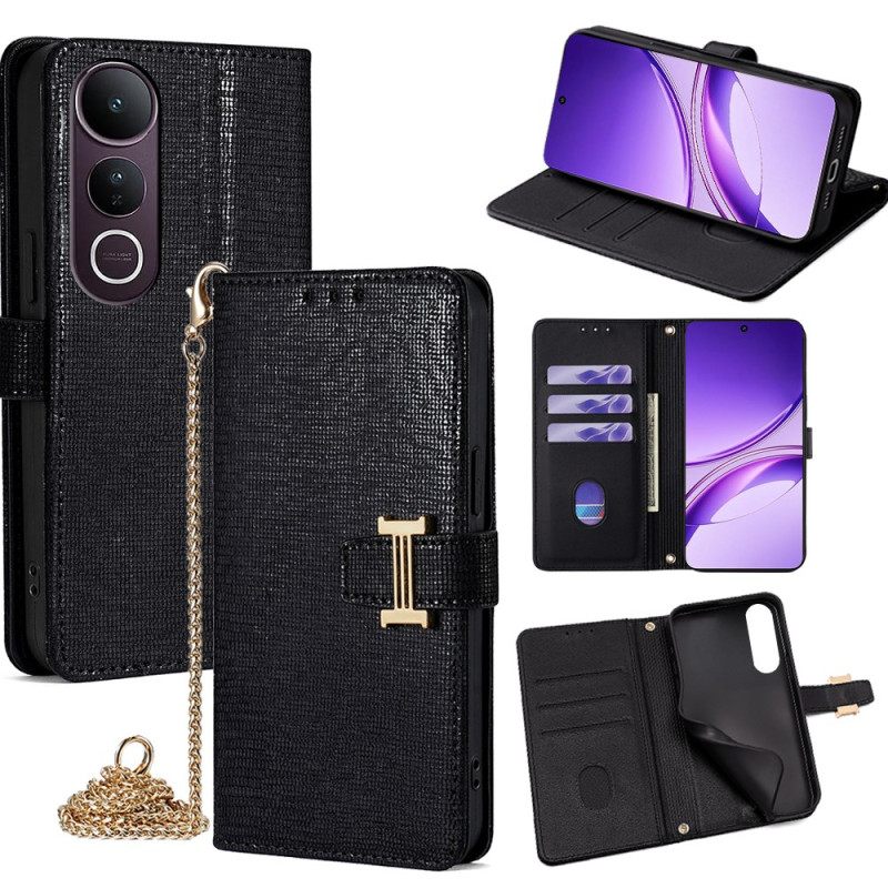 Kotelot Vivo V50 Lite 5g Paljetit Ketjulla