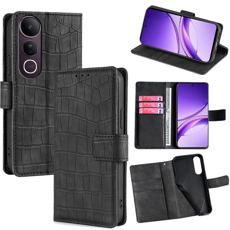 Kotelot Vivo V50 Lite 5g Puhelinkuoret Krokotiilikuvioinen Rakenne