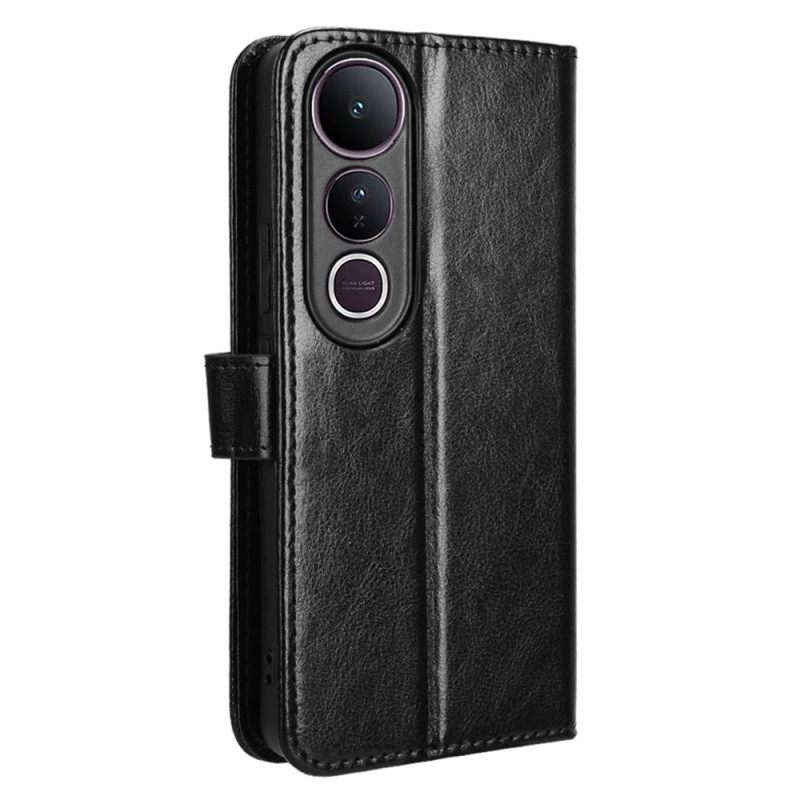 Kotelot Vivo V50 Lite 5g Räikeä Tekonahka