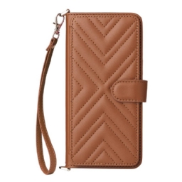 Kotelot Vivo V50 Lite 5g Tikattu Hihna Ja Olkahihna Suojakuori