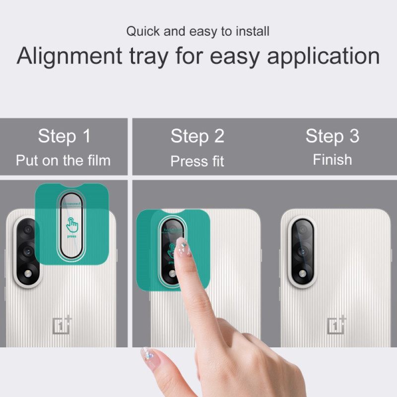Karkaistusta Lasista Valmistettu Linssinsuoja Oneplus Nord 5 Imak