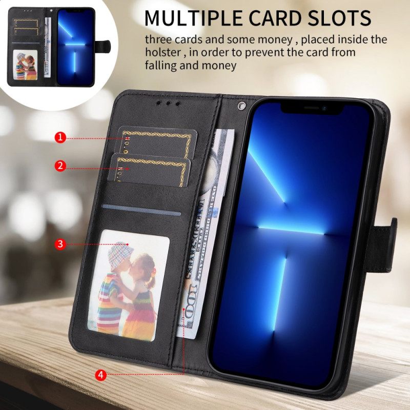 Kotelot Oneplus Nord 5 Puhelinkuoret Nahkaefekti Hihnalla