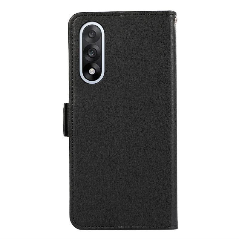 Kuori Oneplus Nord 5 Abeel Nahkainen Rfid-lompakko