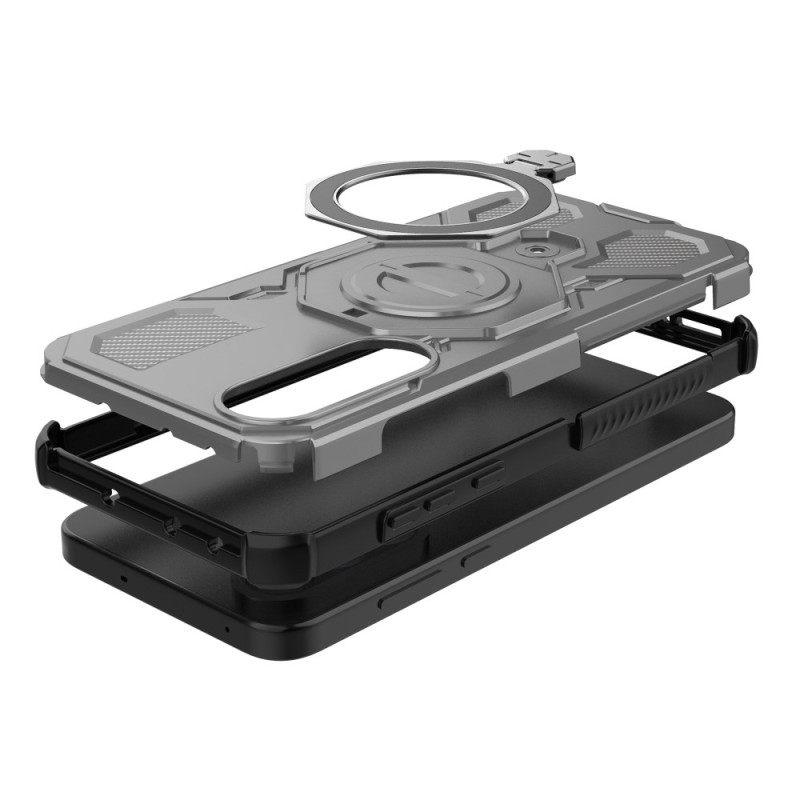 Kuori Oneplus Nord 5 Magneettinen Pyörivä Jalusta