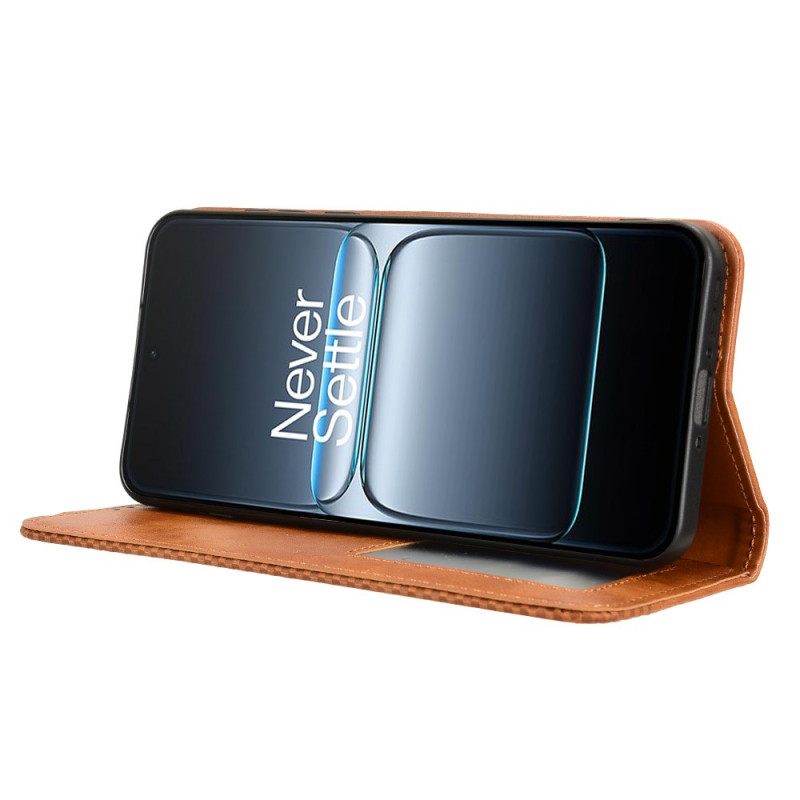 Nahkakotelo Oneplus Nord 5 Vintage Frieze