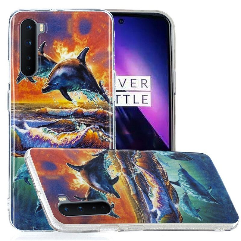 Kuori OnePlus Nord Dolphins Go Free