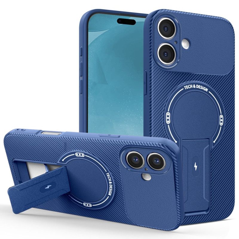 Case iPhone 17 Puhelinkuoret Erittäin Kestävä Ja Sisäänrakennettu Jalusta