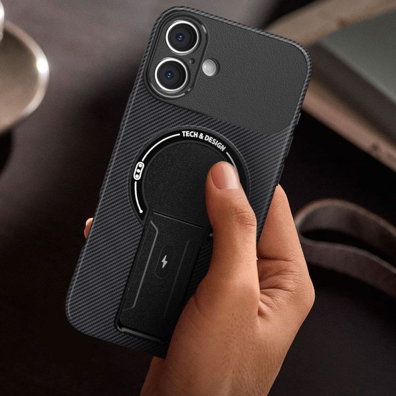 Case iPhone 17 Puhelinkuoret Erittäin Kestävä Ja Sisäänrakennettu Jalusta
