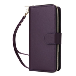 Kotelot iPhone 17 Puhelinkuoret 9 Kortin Lokeron Lompakko Ja Nauha