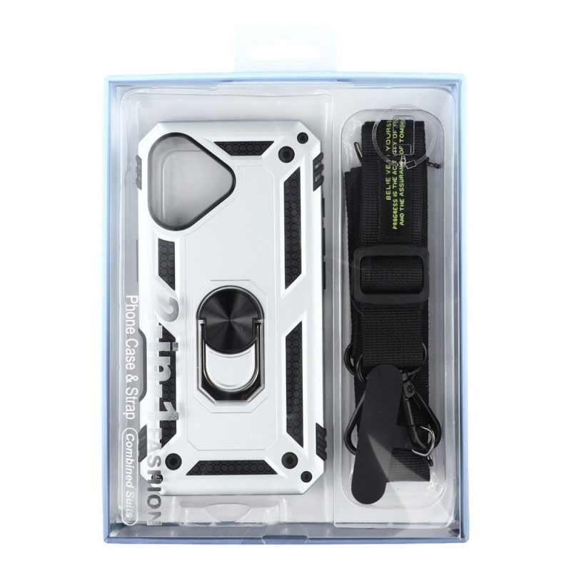 Kuori iPhone 17 Armeijatason Suojaus Olkahihnalla Suojakuori